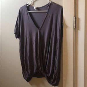 Eggplant Color Top
